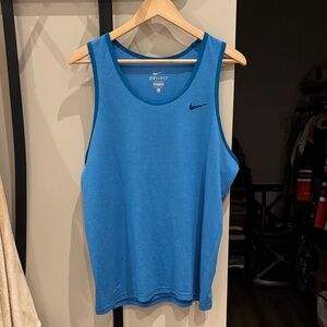 Nike Blue Athletic Tank Top